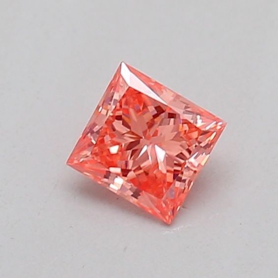 Loose Diamond - PRINCESS 0.18ct Fancy Vivid Pink VS1: Loose Diamond - PRINCESS 0.18ct Fancy Vivid Pink VS1 Source: This is a real non-mined Diamond that has been grown in a lab Shape: PRINCESS Carats: 0.18 Color: Fancy Vivid Pink Certification: IGI Video
