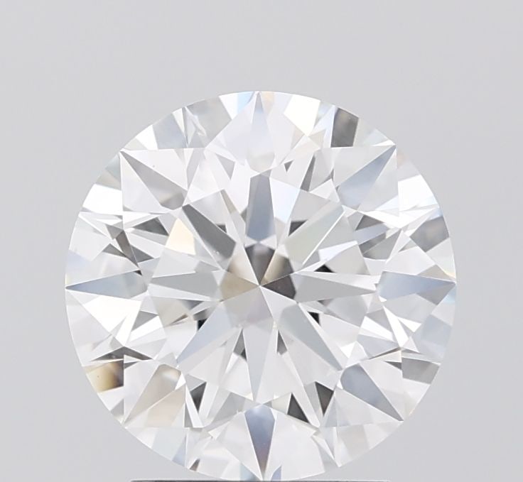 Ideal Loose Diamond - ROUND 2.53ct E VVS2: Ideal Loose Diamond - ROUND 2.53ct E VVS2 Source: This is a real non-mined Diamond that has been grown in a lab Shape: ROUND Carats: 2.53 Color: E Clarity: VVS2 Certification: IGI Video: