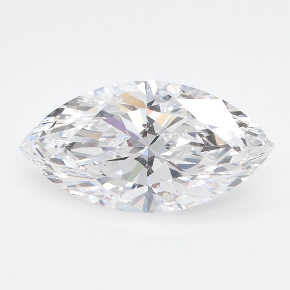 Loose Diamond - MARQUISE 1.56ct D IF: Loose Diamond - MARQUISE 1.56ct D IF Source: This is a real non-mined Diamond that has been grown in a lab Shape: MARQUISE Carats: 1.56 Color: D Clarity: IF Certification: IGI Video: