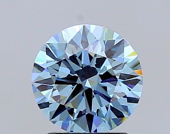 Ideal Loose Diamond - ROUND 2.0ct Fancy Vivid Blue VS1: Ideal Loose Diamond - ROUND 2.0ct Fancy Vivid Blue VS1 Source: This is a real non-mined Diamond that has been grown in a lab Shape: ROUND Carats: 2.0 Color: Fancy Vivid Blue Certification: IGI Additio