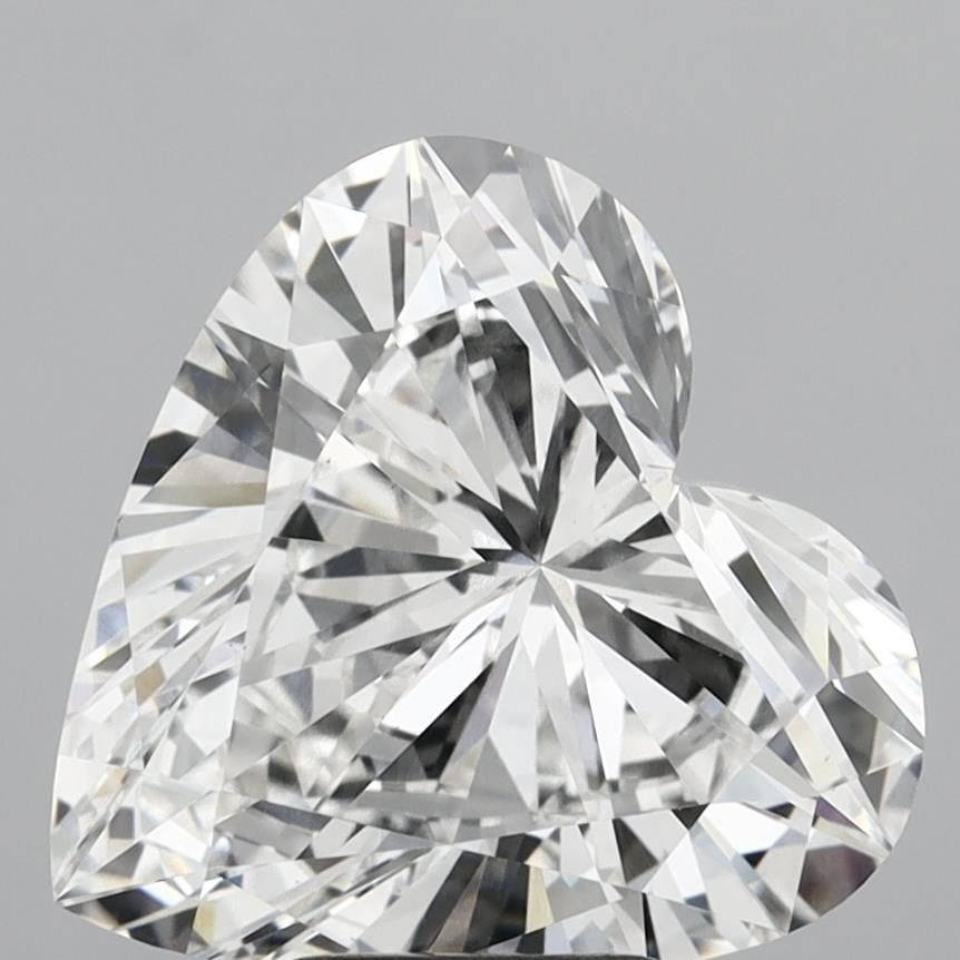 Loose Diamond - HEART 5.29ct E VS1: Loose Diamond - HEART 5.29ct E VS1 Source: This is a real non-mined Diamond that has been grown in a lab Shape: HEART Carats: 5.29 Color: E Clarity: VS1 Certification: IGI Video: