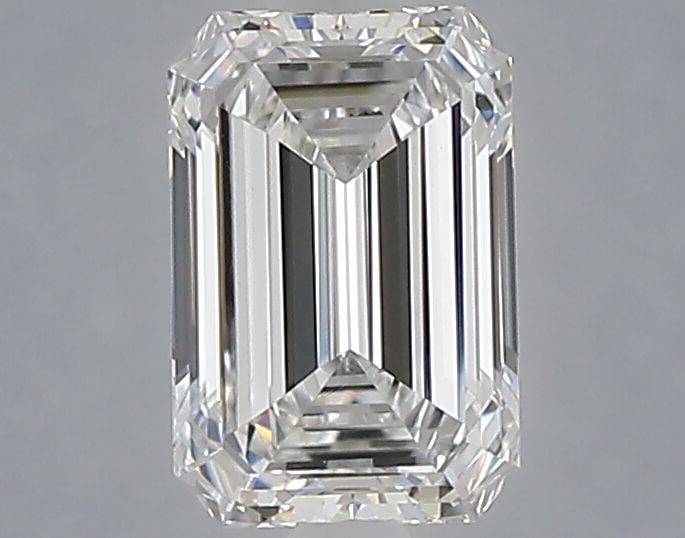 Loose Diamond - EMERALD 1.02ct E VVS2: Loose Diamond - EMERALD 1.02ct E VVS2 Source: This is a real non-mined Diamond that has been grown in a lab Shape: EMERALD Carats: 1.02 Color: E Clarity: VVS2 Certification: NONE Video:
