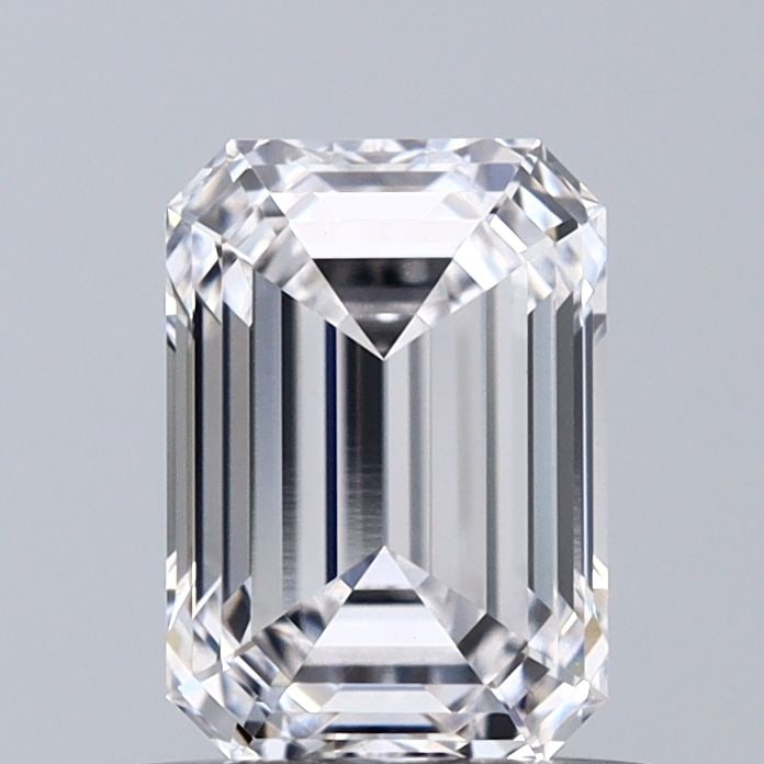 Loose Diamond - EMERALD 1.08ct D VS1: Loose Diamond - EMERALD 1.08ct D VS1 Source: This is a real non-mined Diamond that has been grown in a lab Shape: EMERALD Carats: 1.08 Color: D Clarity: VS1 Certification: IGI Video: