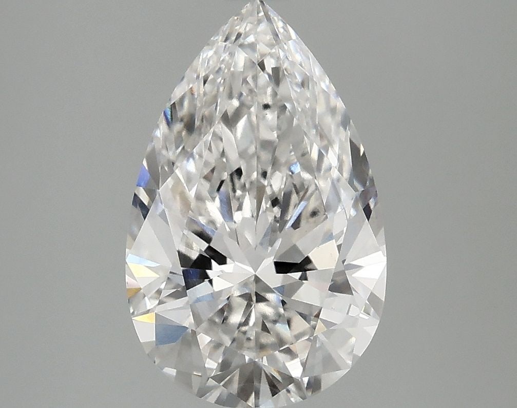 Loose Diamond - PEAR 2.53ct F VS2: Loose Diamond - PEAR 2.53ct F VS2 Source: This is a real non-mined Diamond that has been grown in a lab Shape: PEAR Carats: 2.53 Color: F Clarity: VS2 Certification: IGI Video: