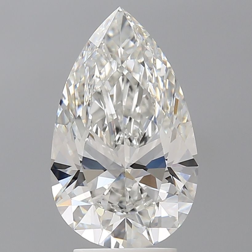 Loose Diamond - PEAR 3.57ct F VVS2: Loose Diamond - PEAR 3.57ct F VVS2 Source: This is a real non-mined Diamond that has been grown in a lab Shape: PEAR Carats: 3.57 Color: F Clarity: VVS2 Certification: IGI Video: