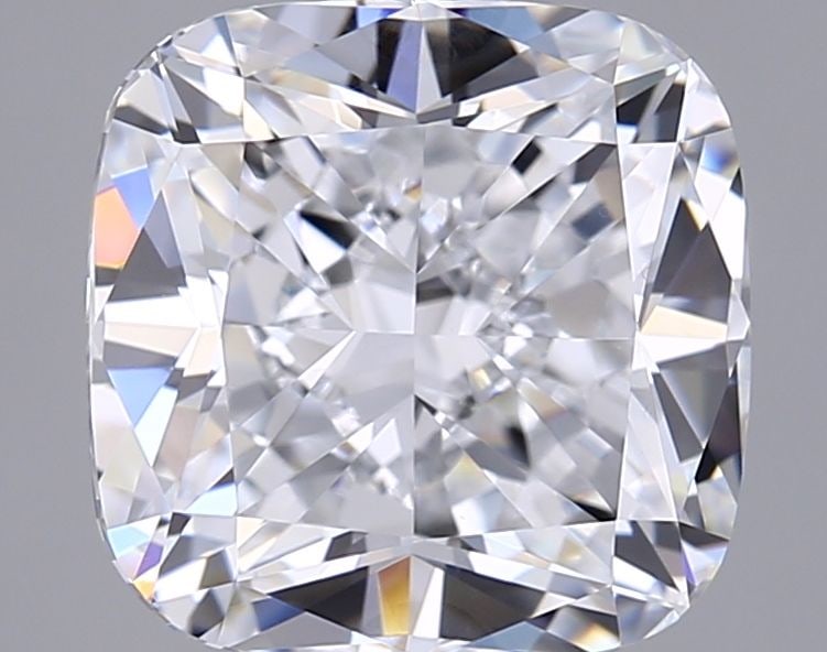 Loose Diamond - CUSHION MODIFIED 3.14ct D VVS2: Loose Diamond - CUSHION MODIFIED 3.14ct D VVS2 Source: This is a real non-mined Diamond that has been grown in a lab Shape: CUSHION MODIFIED Carats: 3.14 Color: D Clarity: VVS2 Certification: IGI Vide