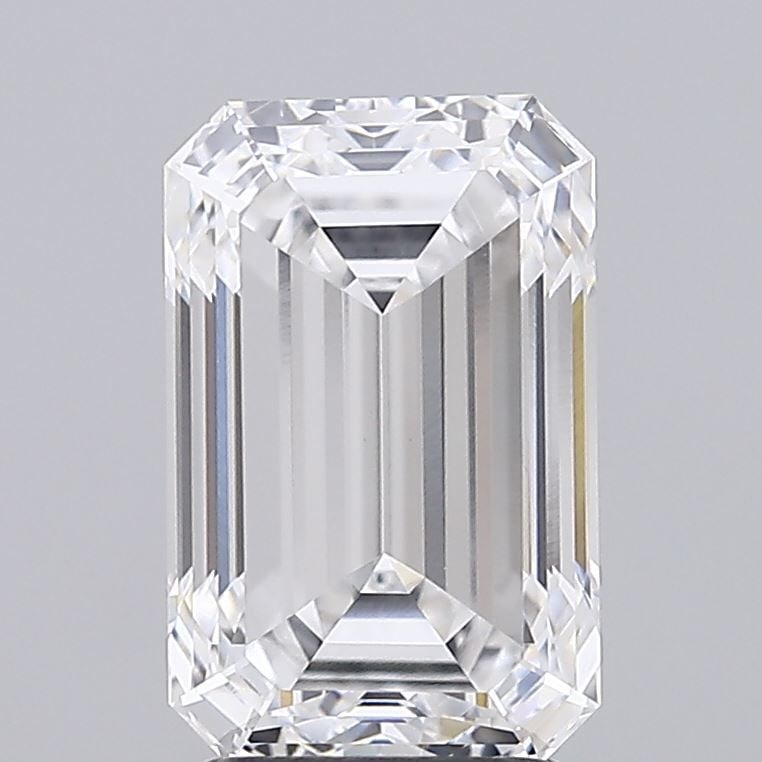 Loose Diamond - EMERALD 2.74ct D VVS2: Loose Diamond - EMERALD 2.74ct D VVS2 Source: This is a real non-mined Diamond that has been grown in a lab Shape: EMERALD Carats: 2.74 Color: D Clarity: VVS2 Certification: IGI Video: