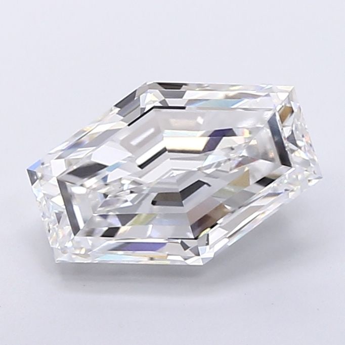 Loose Diamond - LOZENGE 5.06ct D VVS2: Loose Diamond - LOZENGE 5.06ct D VVS2 Source: This is a real non-mined Diamond that has been grown in a lab Shape: LOZENGE Carats: 5.06 Color: D Clarity: VVS2 Certification: IGI Video: