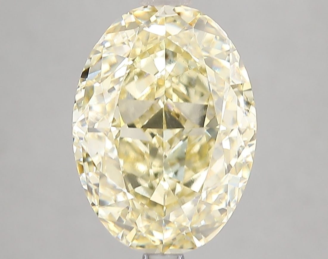 Loose Diamond - OVAL 5.52ct Fancy Intense Yellow VS1: Loose Diamond - OVAL 5.52ct Fancy Intense Yellow VS1 Source: This is a real non-mined Diamond that has been grown in a lab Shape: OVAL Carats: 5.52 Color: Fancy Intense Yellow Certification: IGI Video