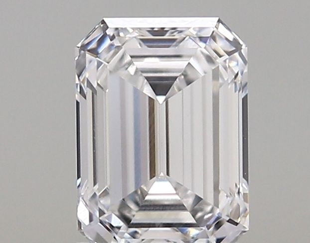 Loose Diamond - EMERALD 1.24ct E VVS2: Loose Diamond - EMERALD 1.24ct E VVS2 Source: This is a real non-mined Diamond that has been grown in a lab Shape: EMERALD Carats: 1.24 Color: E Clarity: VVS2 Certification: IGI Video: