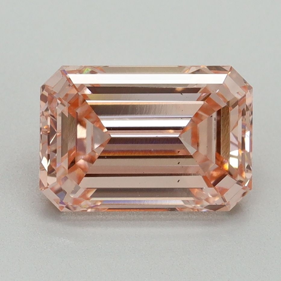 Loose Diamond - EMERALD 2.52ct Fancy Intense Pink VS2: Loose Diamond - EMERALD 2.52ct Fancy Intense Pink VS2 Source: This is a real non-mined Diamond that has been grown in a lab Shape: EMERALD Carats: 2.52 Color: Fancy Intense Pink Certification: IGI Vid