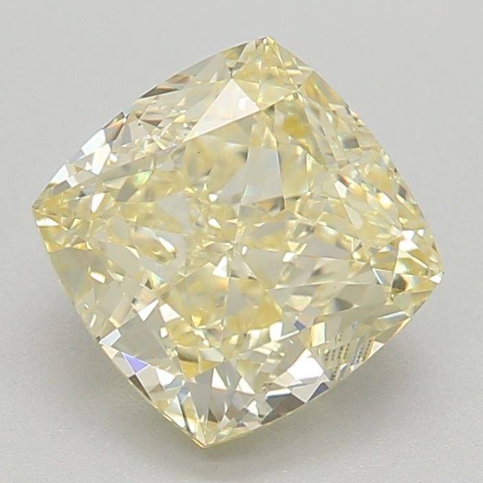 Loose Diamond - CUSHION MODIFIED 1.13ct Fancy Yellow VS1: Loose Diamond - CUSHION MODIFIED 1.13ct Fancy Yellow VS1 Source: This is a real non-mined Diamond that has been grown in a lab Shape: CUSHION MODIFIED Carats: 1.13 Color: Fancy Yellow Certification: I