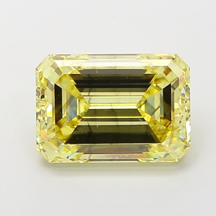 Loose Diamond - EMERALD 5.21ct Fancy Yellow SI1: Loose Diamond - EMERALD 5.21ct Fancy Yellow SI1 Source: This is a real non-mined Diamond that has been grown in a lab Shape: EMERALD Carats: 5.21 Color: Fancy Yellow Certification: IGI Video: