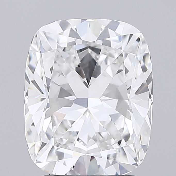 Loose Diamond - CUSHION MODIFIED 2.59ct E VVS2: Loose Diamond - CUSHION MODIFIED 2.59ct E VVS2 Source: This is a real non-mined Diamond that has been grown in a lab Shape: CUSHION MODIFIED Carats: 2.59 Color: E Clarity: VVS2 Certification: IGI Vide