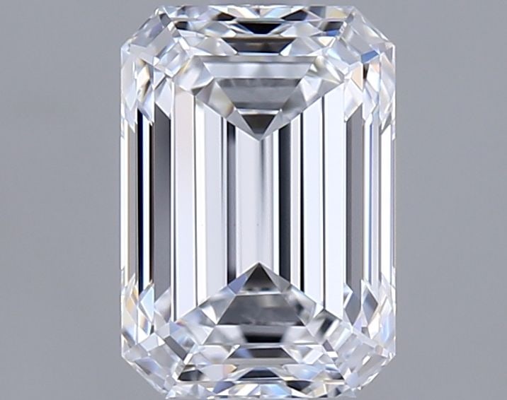Loose Diamond - EMERALD 1.54ct E VVS2: Loose Diamond - EMERALD 1.54ct E VVS2 Source: This is a real non-mined Diamond that has been grown in a lab Shape: EMERALD Carats: 1.54 Color: E Clarity: VVS2 Certification: IGI Video: