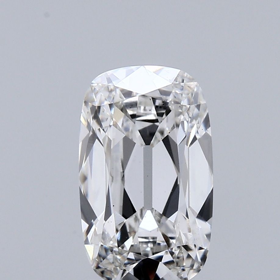 Loose Diamond - CUSHION BRILLIANT 1.51ct G VS2: Loose Diamond - CUSHION BRILLIANT 1.51ct G VS2 Source: This is a real non-mined Diamond that has been grown in a lab Shape: CUSHION BRILLIANT Carats: 1.51 Color: G Clarity: VS2 Certification: IGI Vide
