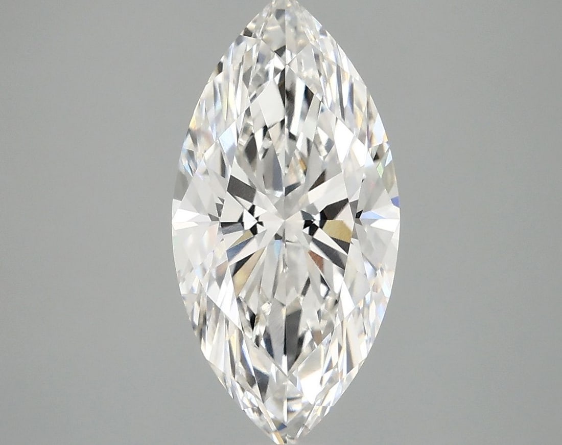 Loose Diamond - MARQUISE 2.58ct E VVS2: Loose Diamond - MARQUISE 2.58ct E VVS2 Source: This is a real non-mined Diamond that has been grown in a lab Shape: MARQUISE Carats: 2.58 Color: E Clarity: VVS2 Certification: IGI Video: