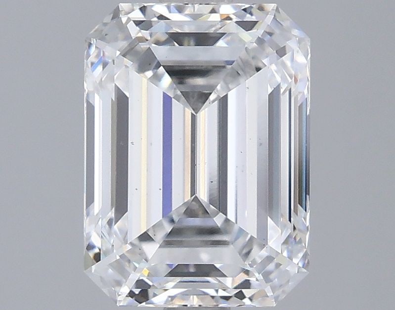 Loose Diamond - EMERALD 2.7ct D VS2: Loose Diamond - EMERALD 2.7ct D VS2 Source: This is a real non-mined Diamond that has been grown in a lab Shape: EMERALD Carats: 2.7 Color: D Clarity: VS2 Certification: IGI Video: