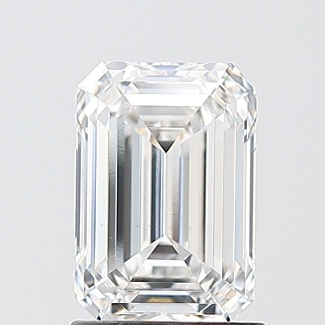 Loose Diamond - EMERALD 1.58ct E VS1: Loose Diamond - EMERALD 1.58ct E VS1 Source: This is a real non-mined Diamond that has been grown in a lab Shape: EMERALD Carats: 1.58 Color: E Clarity: VS1 Certification: IGI Additional images availa