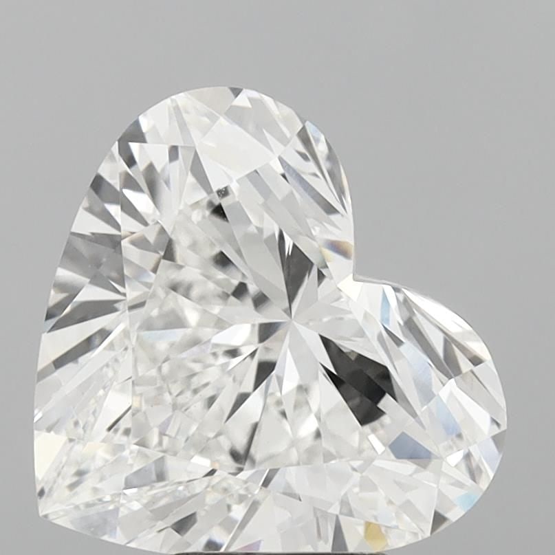 Loose Diamond - HEART 5.54ct F VS1: Loose Diamond - HEART 5.54ct F VS1 Source: This is a real non-mined Diamond that has been grown in a lab Shape: HEART Carats: 5.54 Color: F Clarity: VS1 Certification: IGI Video: