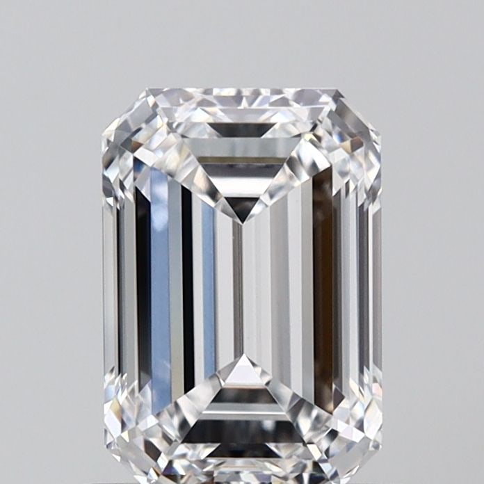 Loose Diamond - EMERALD 1.07ct D VVS2: Loose Diamond - EMERALD 1.07ct D VVS2 Source: This is a real non-mined Diamond that has been grown in a lab Shape: EMERALD Carats: 1.07 Color: D Clarity: VVS2 Certification: IGI Video:
