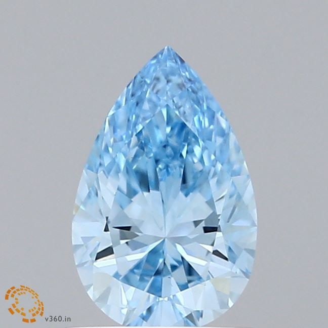 Loose Diamond - PEAR 0.95ct Fancy Vivid Blue VS1: Loose Diamond - PEAR 0.95ct Fancy Vivid Blue VS1 Source: This is a real non-mined Diamond that has been grown in a lab Shape: PEAR Carats: 0.95 Color: Fancy Vivid Blue Certification: IGI Video: