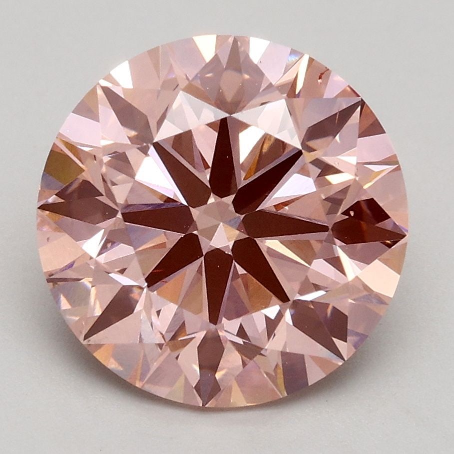 Loose Diamond - ROUND 2.8ct Fancy Intense Pink VS2: Loose Diamond - ROUND 2.8ct Fancy Intense Pink VS2 Source: This is a real non-mined Diamond that has been grown in a lab Shape: ROUND Carats: 2.8 Color: Fancy Intense Pink Certification: IGI Video: