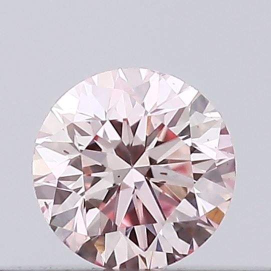 Loose Diamond - ROUND 0.11ct Fancy Light Pink VS2: Loose Diamond - ROUND 0.11ct Fancy Light Pink VS2 Source: This is a real non-mined Diamond that has been grown in a lab Shape: ROUND Carats: 0.11 Color: Fancy Light Pink Certification: IGI Video: