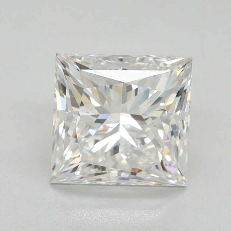 Loose Diamond - PRINCESS 2.15ct E VS1: Loose Diamond - PRINCESS 2.15ct E VS1 Source: This is a real non-mined Diamond that has been grown in a lab Shape: PRINCESS Carats: 2.15 Color: E Clarity: VS1 Certification: NONE Video: Video Link