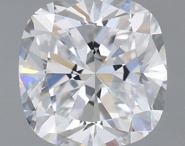 Loose Diamond - CUSHION BRILLIANT 0.96ct D VVS2: Loose Diamond - CUSHION BRILLIANT 0.96ct D VVS2 Source: This is a real non-mined Diamond that has been grown in a lab Shape: CUSHION BRILLIANT Carats: 0.96 Color: D Clarity: VVS2 Certification: IGI Vi