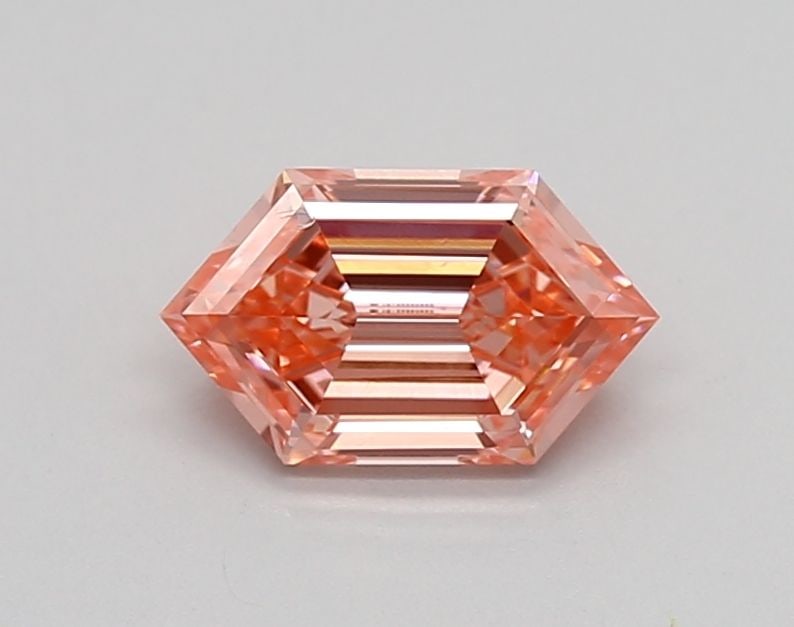 Loose Diamond - HEXAGONAL 0.75ct Fancy Vivid Pink VVS2: Loose Diamond - HEXAGONAL 0.75ct Fancy Vivid Pink VVS2 Source: This is a real non-mined Diamond that has been grown in a lab Shape: HEXAGONAL Carats: 0.75 Color: Fancy Vivid Pink Certification: IGI Vi