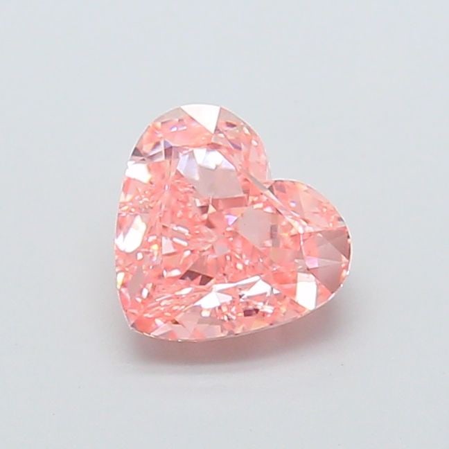 Loose Diamond - HEART 1.21ct Fancy Vivid Pink VS1: Loose Diamond - HEART 1.21ct Fancy Vivid Pink VS1 Source: This is a real non-mined Diamond that has been grown in a lab Shape: HEART Carats: 1.21 Color: Fancy Vivid Pink Certification: IGI Video: