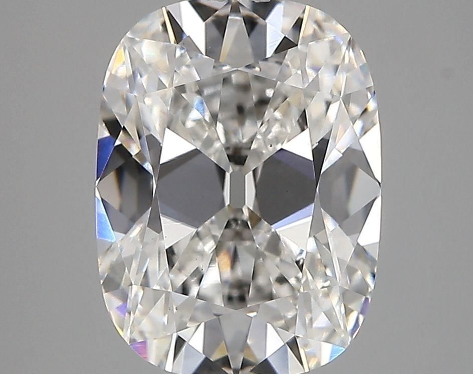 Loose Diamond - CUSHION MODIFIED 3.35ct F VS1: Loose Diamond - CUSHION MODIFIED 3.35ct F VS1 Source: This is a real non-mined Diamond that has been grown in a lab Shape: CUSHION MODIFIED Carats: 3.35 Color: F Clarity: VS1 Certification: IGI Video: