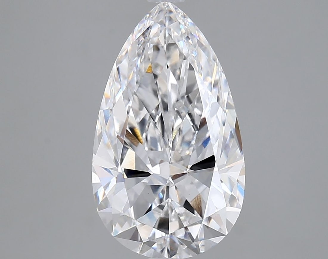 Loose Diamond - PEAR 4.3ct D VS1: Loose Diamond - PEAR 4.3ct D VS1 Source: This is a real non-mined Diamond that has been grown in a lab Shape: PEAR Carats: 4.3 Color: D Clarity: VS1 Certification: IGI Video: