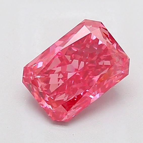 Loose Diamond - RADIANT 1.75ct Fancy Vivid Pink VS1: Loose Diamond - RADIANT 1.75ct Fancy Vivid Pink VS1 Source: This is a real non-mined Diamond that has been grown in a lab Shape: RADIANT Carats: 1.75 Color: Fancy Vivid Pink Certification: IGI Video: