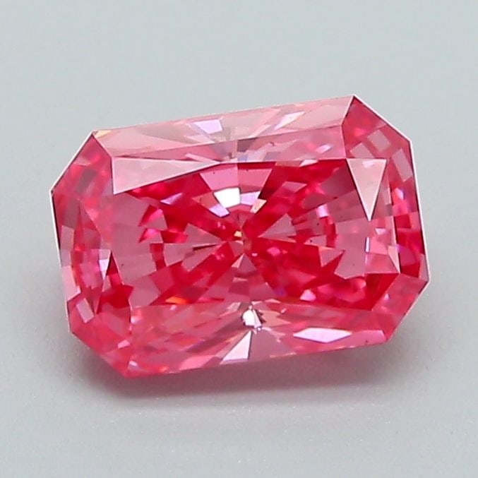 Loose Diamond - RADIANT 1.2ct Fancy Vivid Pink VS2: Loose Diamond - RADIANT 1.2ct Fancy Vivid Pink VS2 Source: This is a real non-mined Diamond that has been grown in a lab Shape: RADIANT Carats: 1.2 Color: Fancy Vivid Pink Certification: NONE Video: