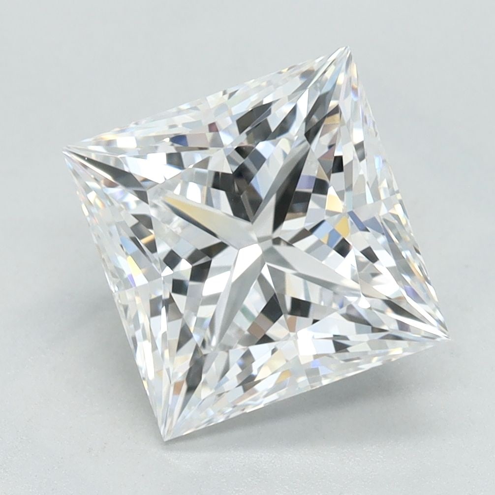 Loose Diamond - PRINCESS 2.66ct D IF: Loose Diamond - PRINCESS 2.66ct D IF Source: This is a real non-mined Diamond that has been grown in a lab Shape: PRINCESS Carats: 2.66 Color: D Clarity: IF Certification: GIA Video: