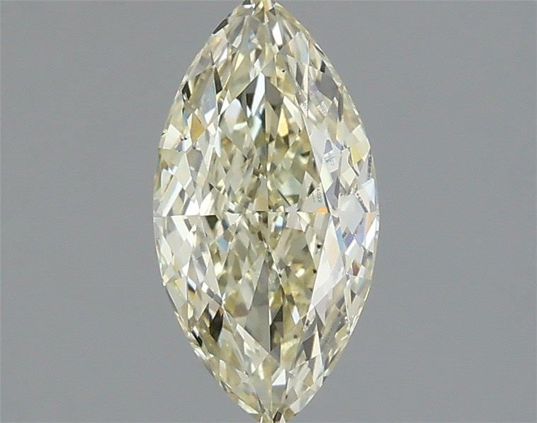 Loose Diamond - MARQUISE 1.08ct Fancy Light Yellow VS2: Loose Diamond - MARQUISE 1.08ct Fancy Light Yellow VS2 Source: This is a real non-mined Diamond that has been grown in a lab Shape: MARQUISE Carats: 1.08 Color: Fancy Light Yellow Certification: IGI V