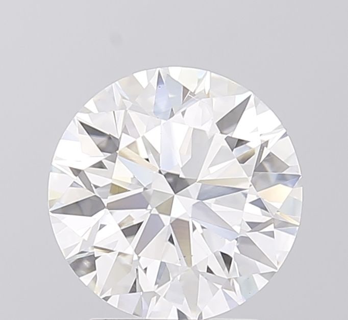 Ideal Loose Diamond - ROUND 2.4ct E VVS2: Ideal Loose Diamond - ROUND 2.4ct E VVS2 Source: This is a real non-mined Diamond that has been grown in a lab Shape: ROUND Carats: 2.4 Color: E Clarity: VVS2 Certification: IGI Video: