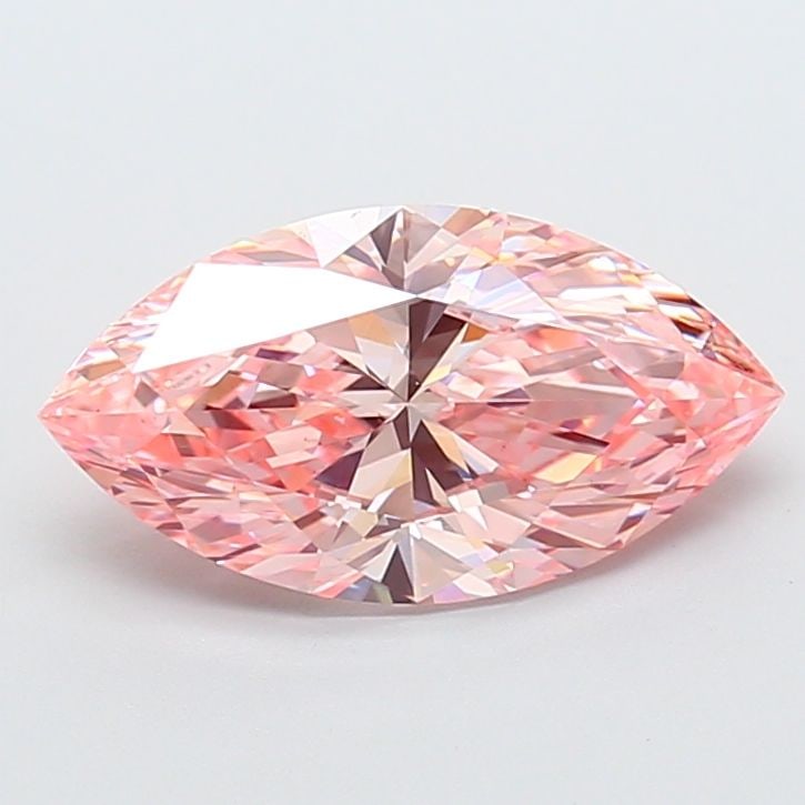 Loose Diamond - MARQUISE 3.06ct Fancy Vivid Pink VVS2: Loose Diamond - MARQUISE 3.06ct Fancy Vivid Pink VVS2 Source: This is a real non-mined Diamond that has been grown in a lab Shape: MARQUISE Carats: 3.06 Color: Fancy Vivid Pink Certification: IGI Vide