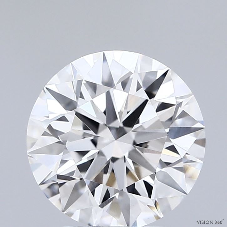 Loose Diamond - ROUND 2.03ct D VVS2: Loose Diamond - ROUND 2.03ct D VVS2 Source: This is a real non-mined Diamond that has been grown in a lab Shape: ROUND Carats: 2.03 Color: D Clarity: VVS2 Certification: IGI Video: