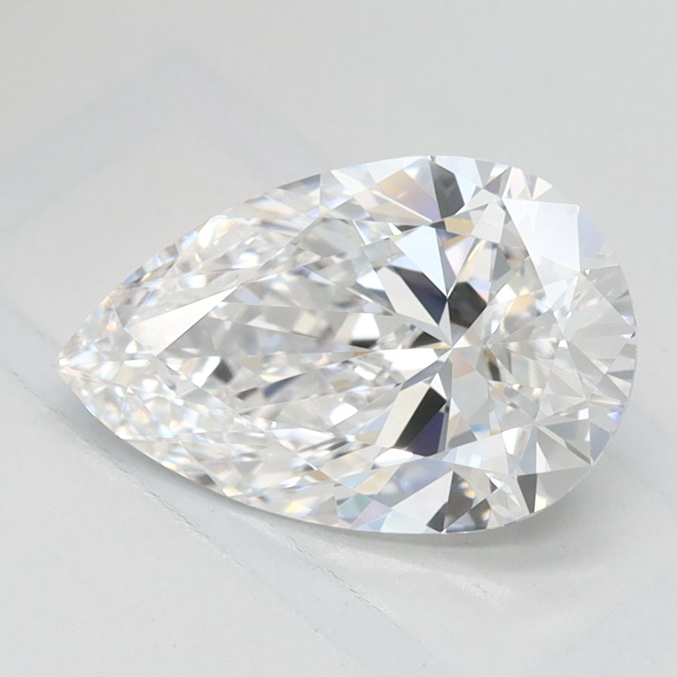 Loose Diamond - PEAR 1.5ct D IF: Loose Diamond - PEAR 1.5ct D IF Source: This is a real non-mined Diamond that has been grown in a lab Shape: PEAR Carats: 1.5 Color: D Clarity: IF Certification: IGI Video: