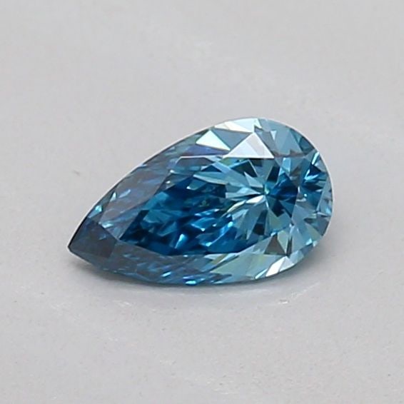 Loose Diamond - PEAR 0.16ct Fancy Vivid Blue VS1: Loose Diamond - PEAR 0.16ct Fancy Vivid Blue VS1 Source: This is a real non-mined Diamond that has been grown in a lab Shape: PEAR Carats: 0.16 Color: Fancy Vivid Blue Certification: IGI Video: