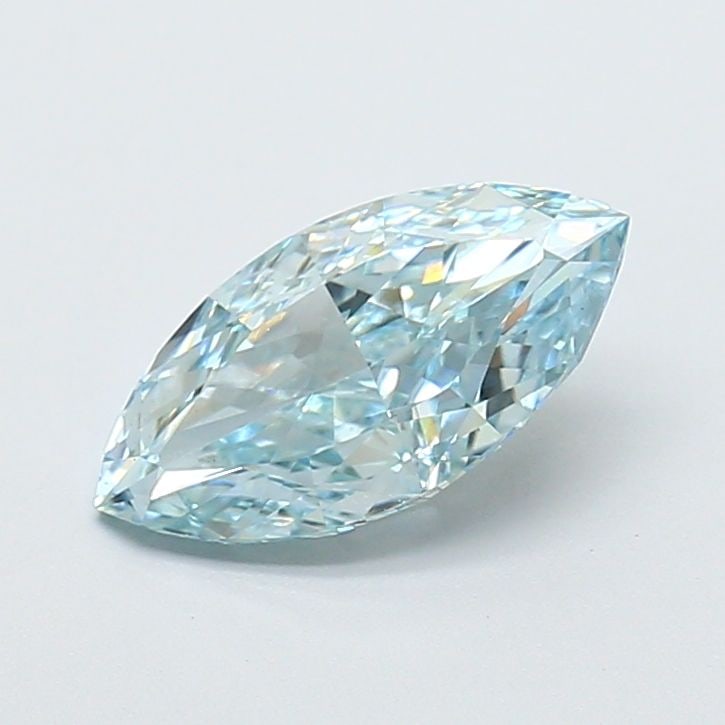 Loose Diamond - MARQUISE 1.59ct Fancy Intense Blue VS1: Loose Diamond - MARQUISE 1.59ct Fancy Intense Blue VS1 Source: This is a real non-mined Diamond that has been grown in a lab Shape: MARQUISE Carats: 1.59 Color: Fancy Intense Blue Certification: IGI V