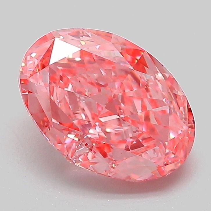 Loose Diamond - OVAL 2.08ct Fancy Vivid Pink VVS2: Loose Diamond - OVAL 2.08ct Fancy Vivid Pink VVS2 Source: This is a real non-mined Diamond that has been grown in a lab Shape: OVAL Carats: 2.08 Color: Fancy Vivid Pink Certification: IGI Video: