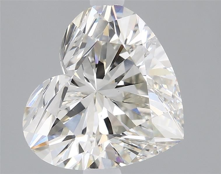Loose Diamond - HEART 2.4ct H VVS2: Loose Diamond - HEART 2.4ct H VVS2 Source: This is a real non-mined Diamond that has been grown in a lab Shape: HEART Carats: 2.4 Color: H Clarity: VVS2 Certification: IGI Video: