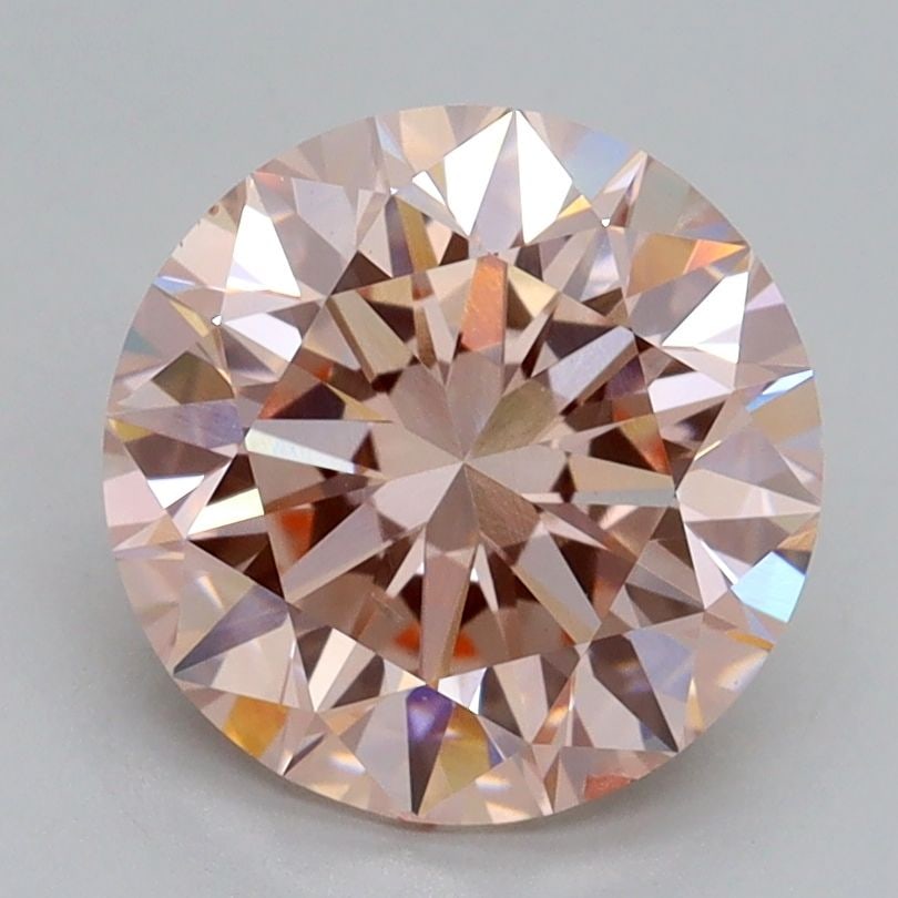 Loose Diamond - ROUND 2.52ct Fancy Intense Pink SI1: Loose Diamond - ROUND 2.52ct Fancy Intense Pink SI1 Source: This is a real non-mined Diamond that has been grown in a lab Shape: ROUND Carats: 2.52 Color: Fancy Intense Pink Certification: IGI Video:
