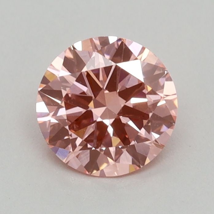 Loose Diamond - ROUND 0.41ct Fancy Vivid Pink VS1: Loose Diamond - ROUND 0.41ct Fancy Vivid Pink VS1 Source: This is a real non-mined Diamond that has been grown in a lab Shape: ROUND Carats: 0.41 Color: Fancy Vivid Pink Certification: IGI Video: