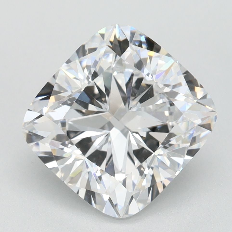 Loose Diamond - CUSHION MODIFIED 2.54ct D VVS1: Loose Diamond - CUSHION MODIFIED 2.54ct D VVS1 Source: This is a real non-mined Diamond that has been grown in a lab Shape: CUSHION MODIFIED Carats: 2.54 Color: D Clarity: VVS1 Certification: IGI Vide