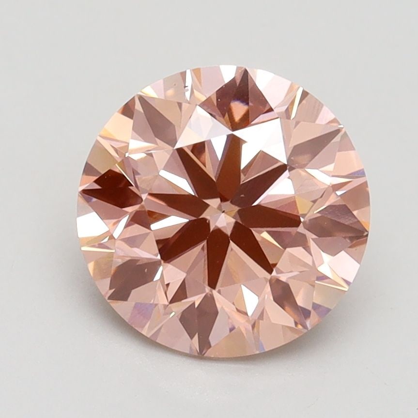 Loose Diamond - ROUND 2.07ct Fancy Intense Pink VS1: Loose Diamond - ROUND 2.07ct Fancy Intense Pink VS1 Source: This is a real non-mined Diamond that has been grown in a lab Shape: ROUND Carats: 2.07 Color: Fancy Intense Pink Certification: IGI Video: